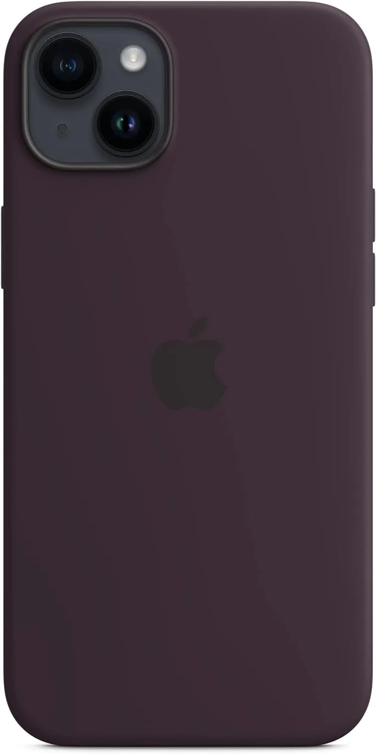 Apple iPhone 14 Plus Silicone Case with MagSafe - Elderberry
