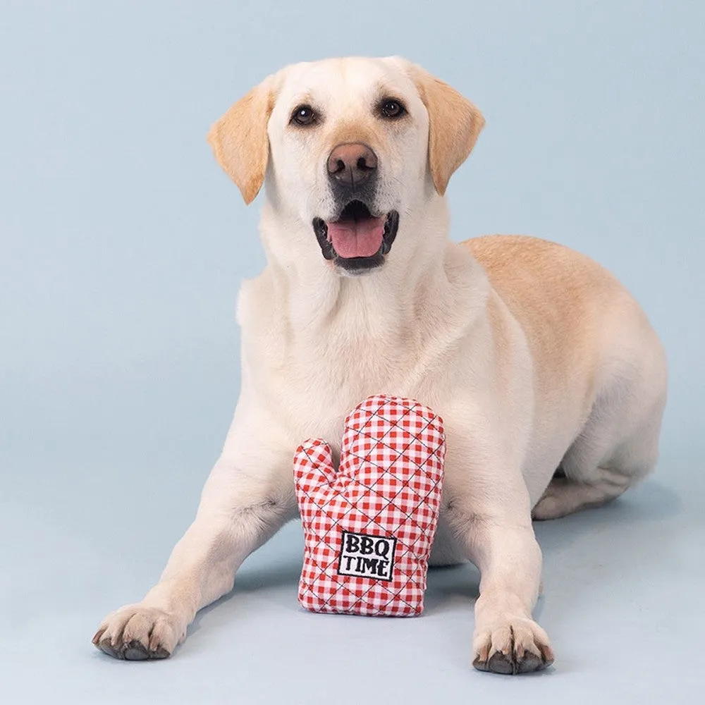 BBQ Can't Touch This Dog Plush Toy