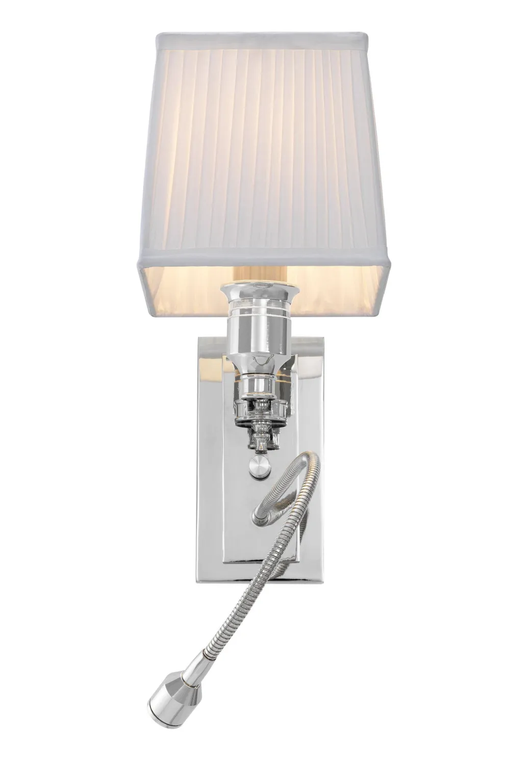 White Swing Arm With Picture Light | Eichholtz Ellington